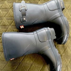 Gray Hunter Boots